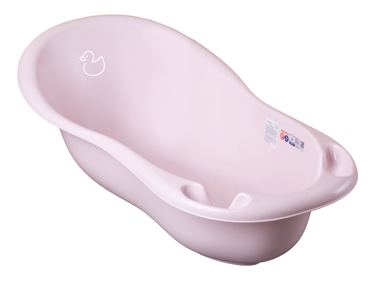 Дитяча ванна 102 см LUX Каченя рожевий Tega Baby