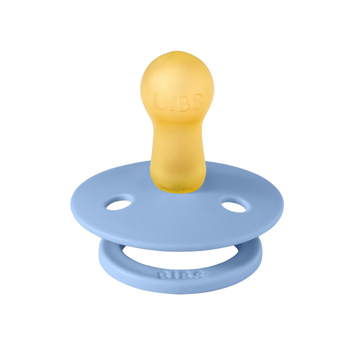 Соска пустушка BIBS Pacifier Colour Latex Sky Blue