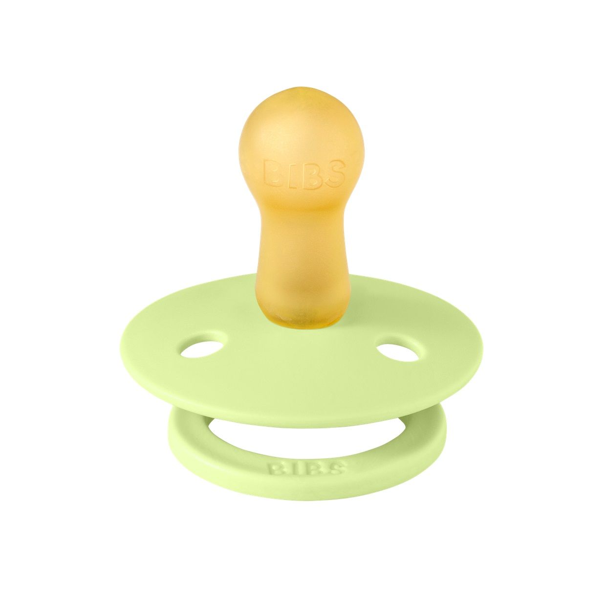 Соска пустушка BIBS Pacifier Colour Latex Matcha