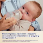 Пляшечка антиколікова Canpol Babies Natural Shape з соскою Dual-zone 150 мл (35/400)