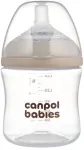 Пляшечка антиколікова Canpol Babies Natural Shape з соскою Dual-zone 150 мл (35/400)