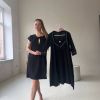 Комплект в пологовий трійка чорний
