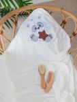 Рушник для немовлят Baby Shez молочний ведмідь