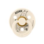 Пустушка BIBS x Moomins Colour Latex Round (кругла) Moomintroll – Ivory