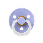 Соска пустушка BIBS Colour Latex Round (кругла) – Hush GLOW (світиться в темряві)