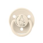 Соска пустушка BIBS x Moomins De Lux Silicone Round (кругла) Onesize Moomintroll – Ivory