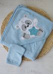 Рушник для немовлят Baby Shez блакитний ведмідь