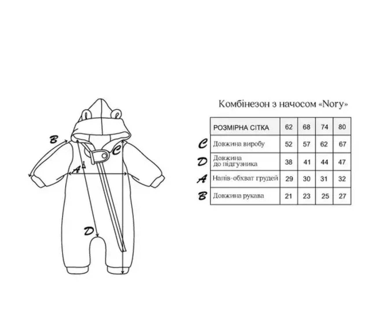 Комбинезон з начосом Nory, пильна троянда