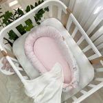 Кокон Baby Design Ведмедик у ковдрі на білому