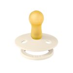 Соска пустушка BIBS Colour Latex Round (кругла) – Ivory